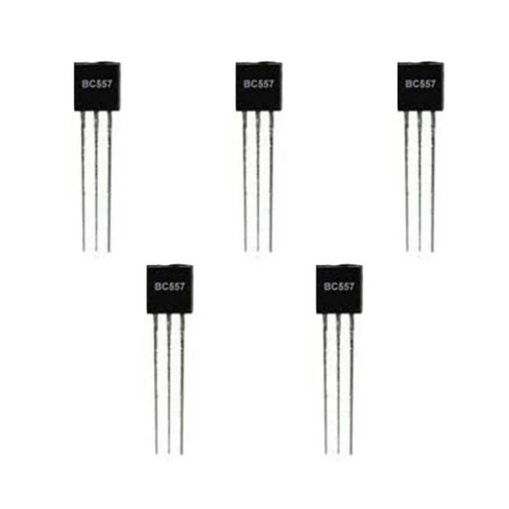 BC557 PNP Transistor - (Pack of 5)