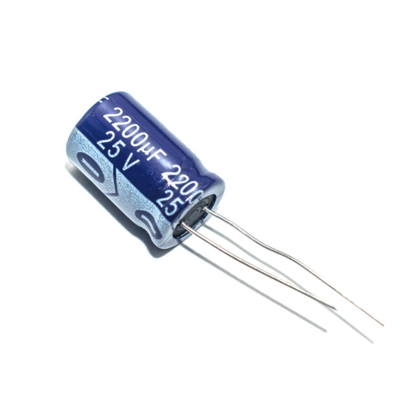 2200µF 25V Electrolytic Capacitor