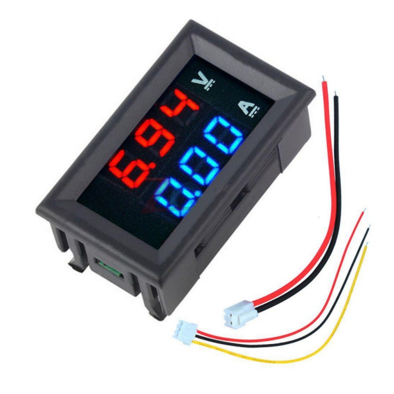 Digital Voltmeter (0-100V) and Ammeter (10 A) Dual LED Voltage Current Measurement Module