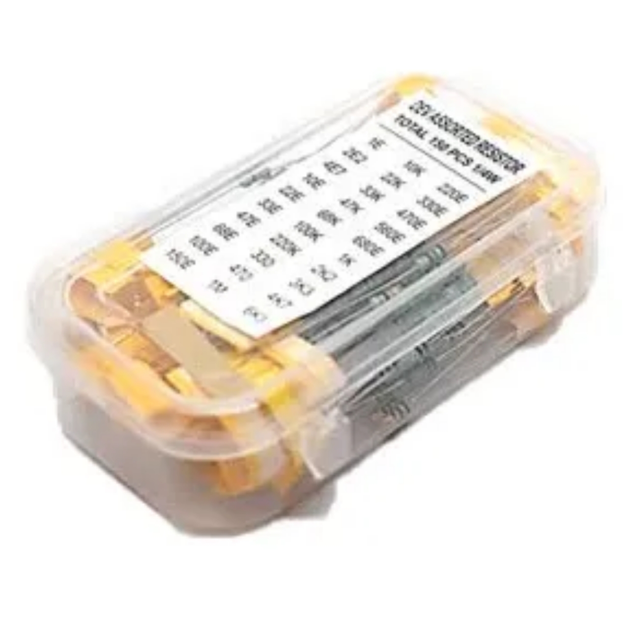 Resistor box (assortment of 150 resistors and 30 values)