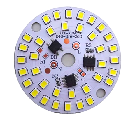 18 watt DOB (Driver on Board) MCPCB (White) LED Bulb Raw Material