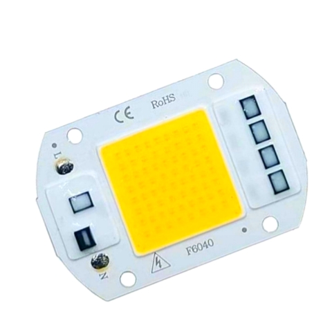  50W 220V LED COB Chip with Integrated Smart IC Driver 